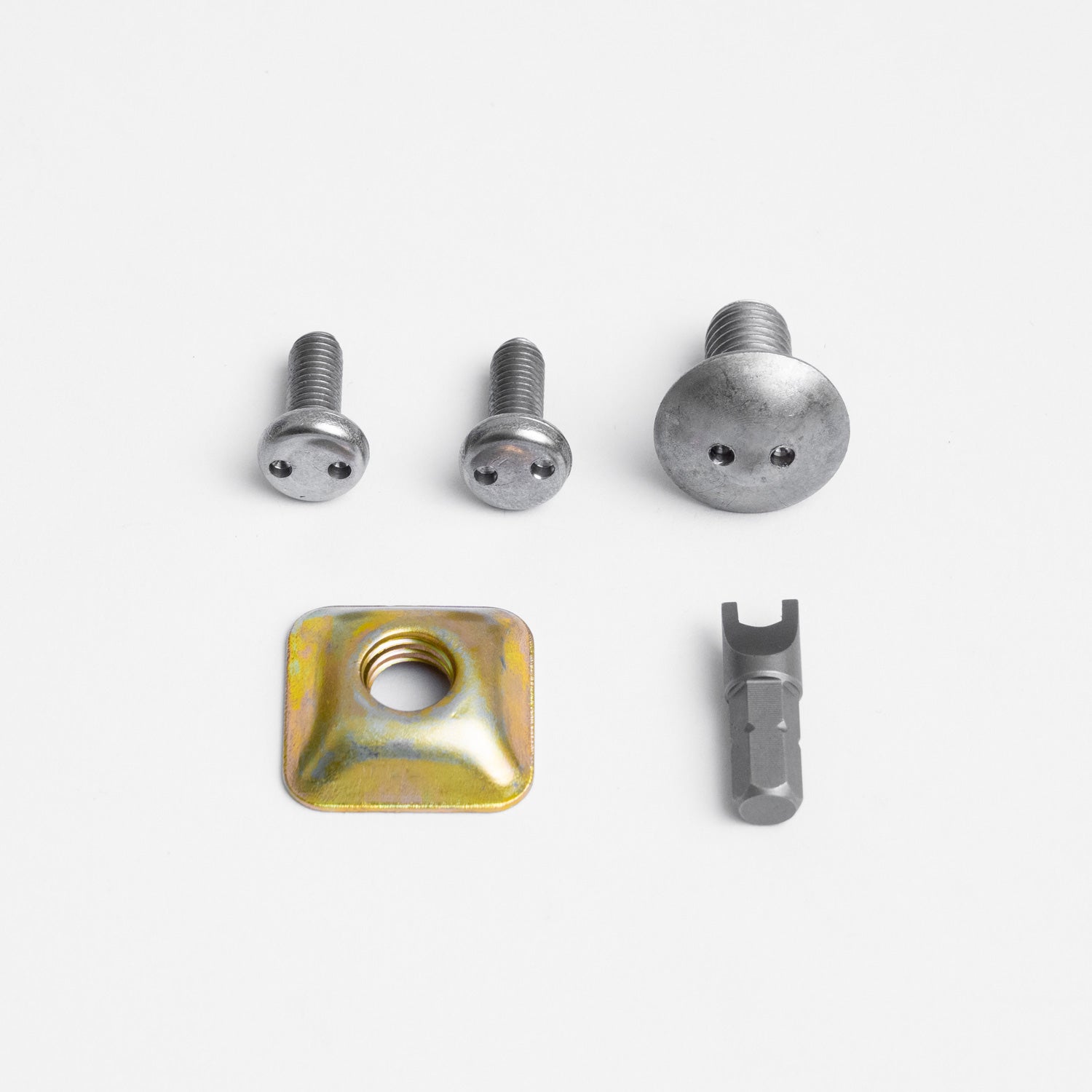Security Hardware Kit for Baja Designs Supplied Bracket (XL, Squadron, S2, S1, OnX6, S8)