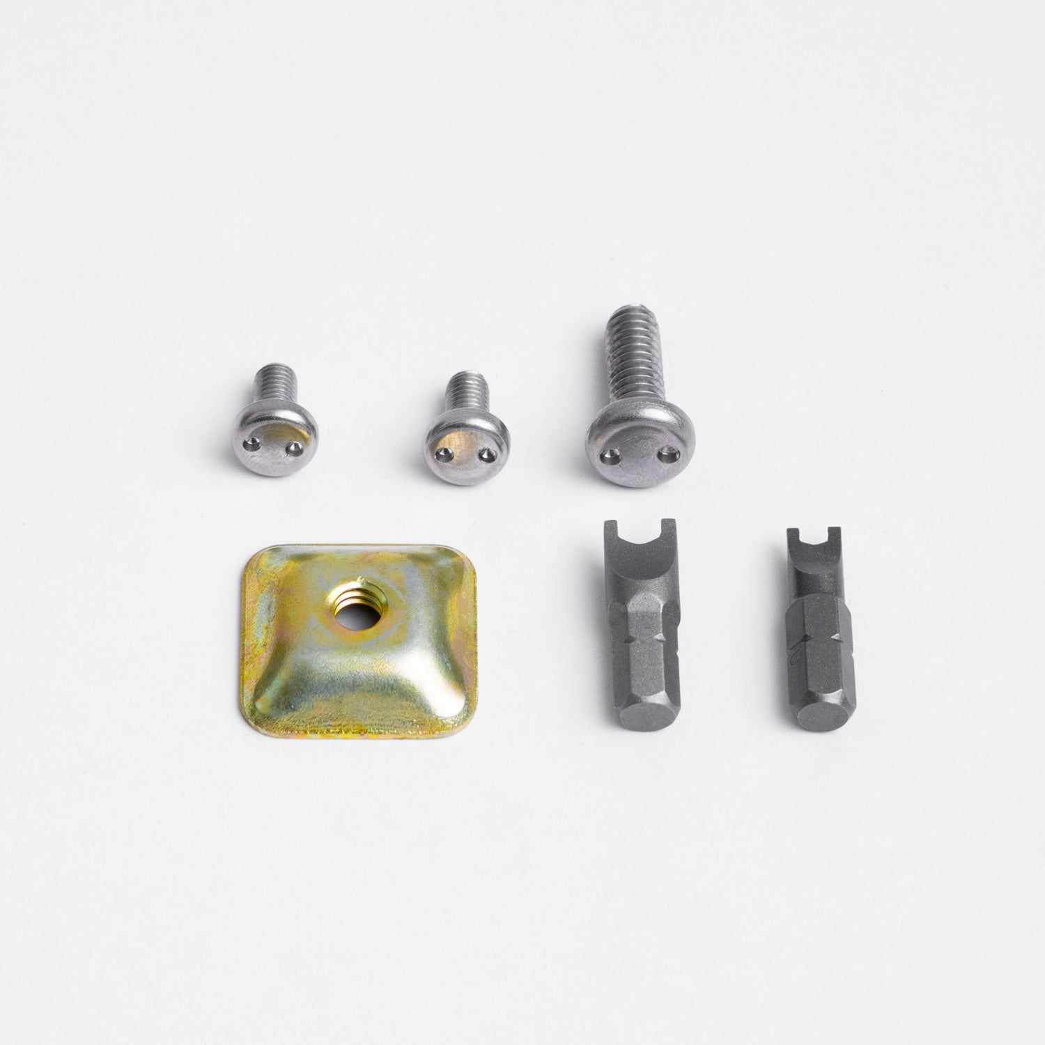 Security Hardware Kit for Baja Designs Supplied Bracket (XL, Squadron, S2, S1, OnX6, S8)